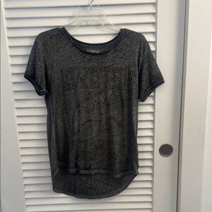 Free People X Trunk Limited Led Zeppelin Gray T-Shirt Size Medium